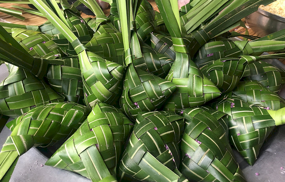 Bánh làm từ gạo nếp